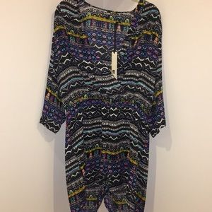 NWT Multi print Romper